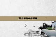显卡共享内存设置