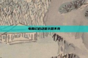 电脑已启动显示器不亮