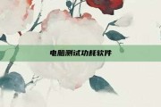 电脑测试功耗软件