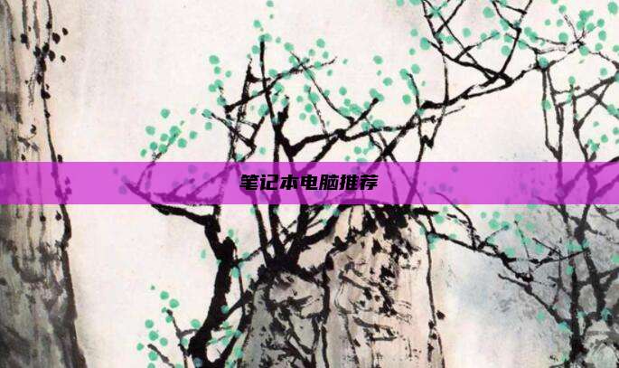 笔记本电脑推荐